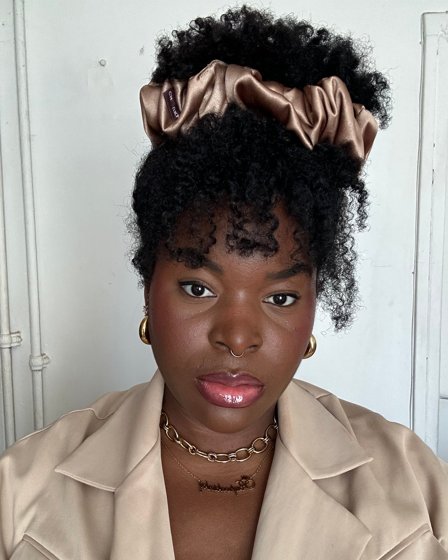 ☕️ Chouchou satin Caramel Latte