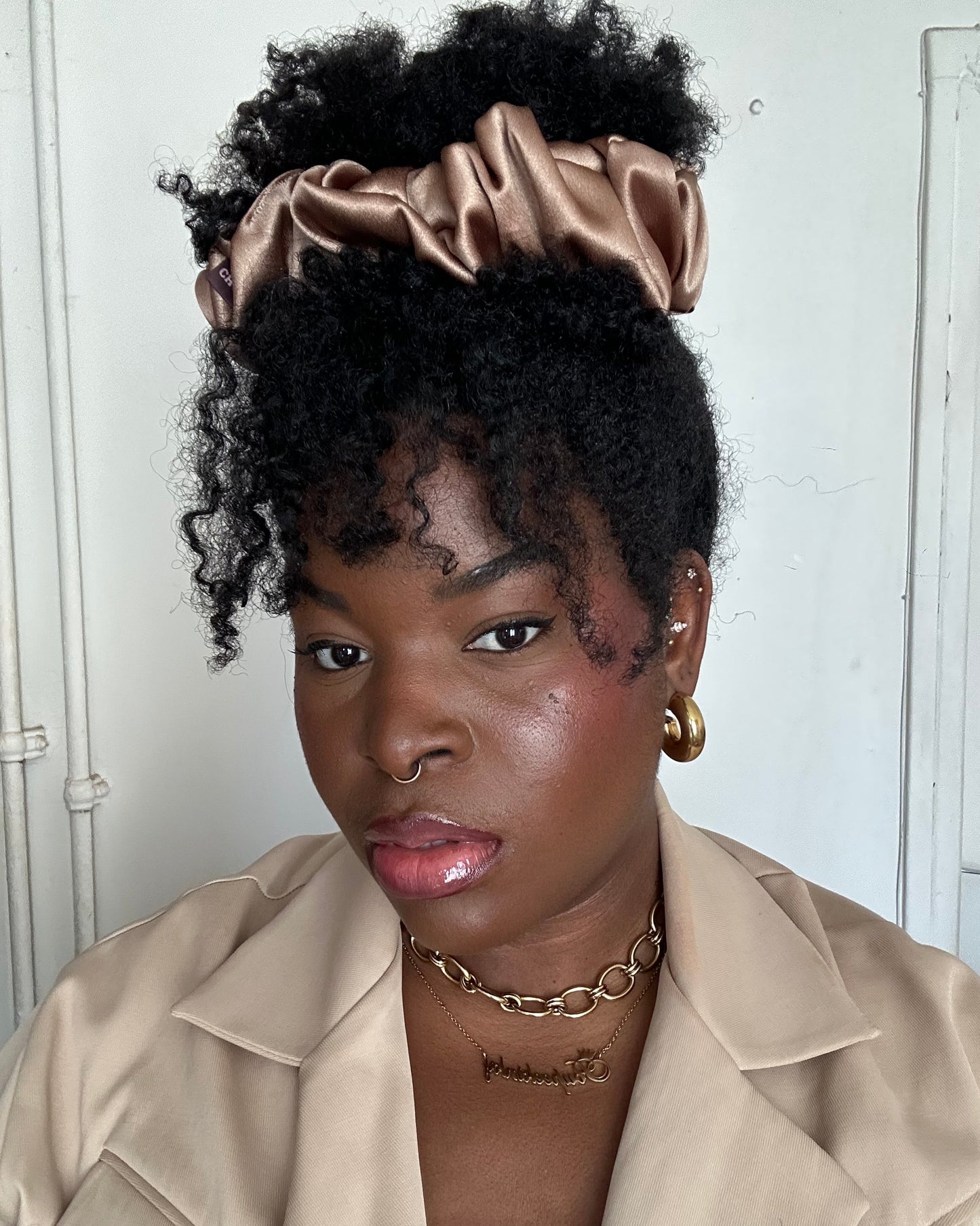 ☕️ Chouchou satin Caramel Latte