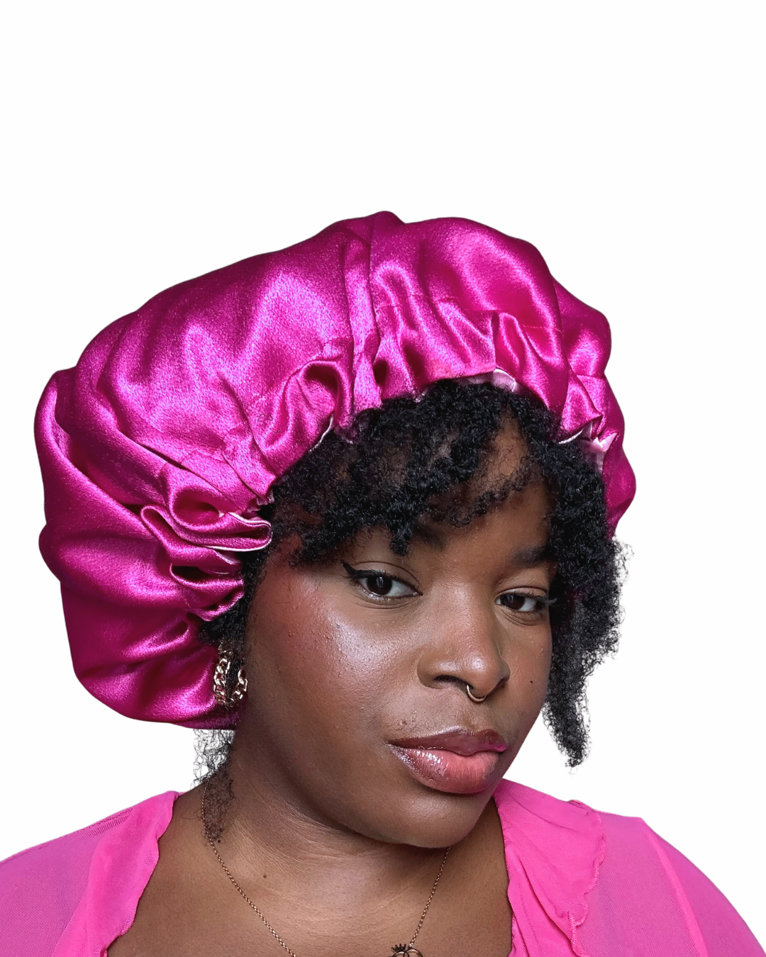 Bonnet en satin Just Girl
