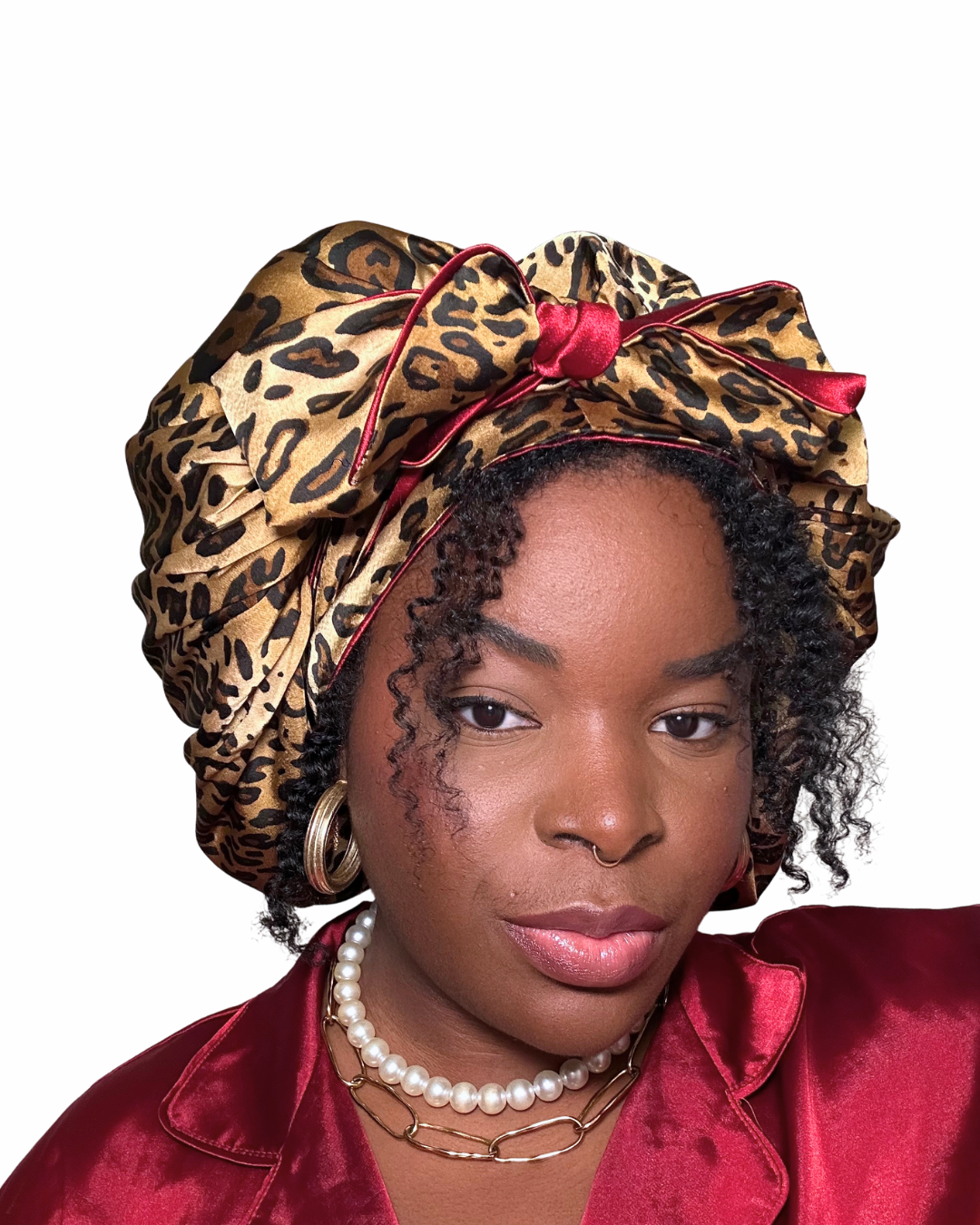 Bonnet en satin Diva